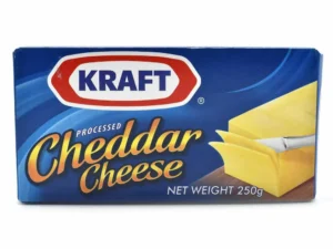 Kraft Processed Cheddar Cheese 250gm