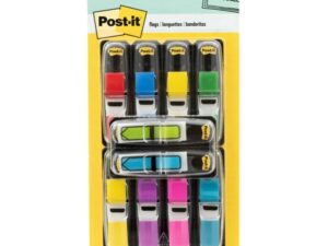 Post-it Flags, .47 in. x 1.7 in., 8 Dispensers, 35 Flags Per Dispenser