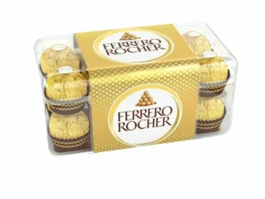 Ferrero Rocher, Exquisite Hazelnut and Milk Chocolate Premium Gift Box
